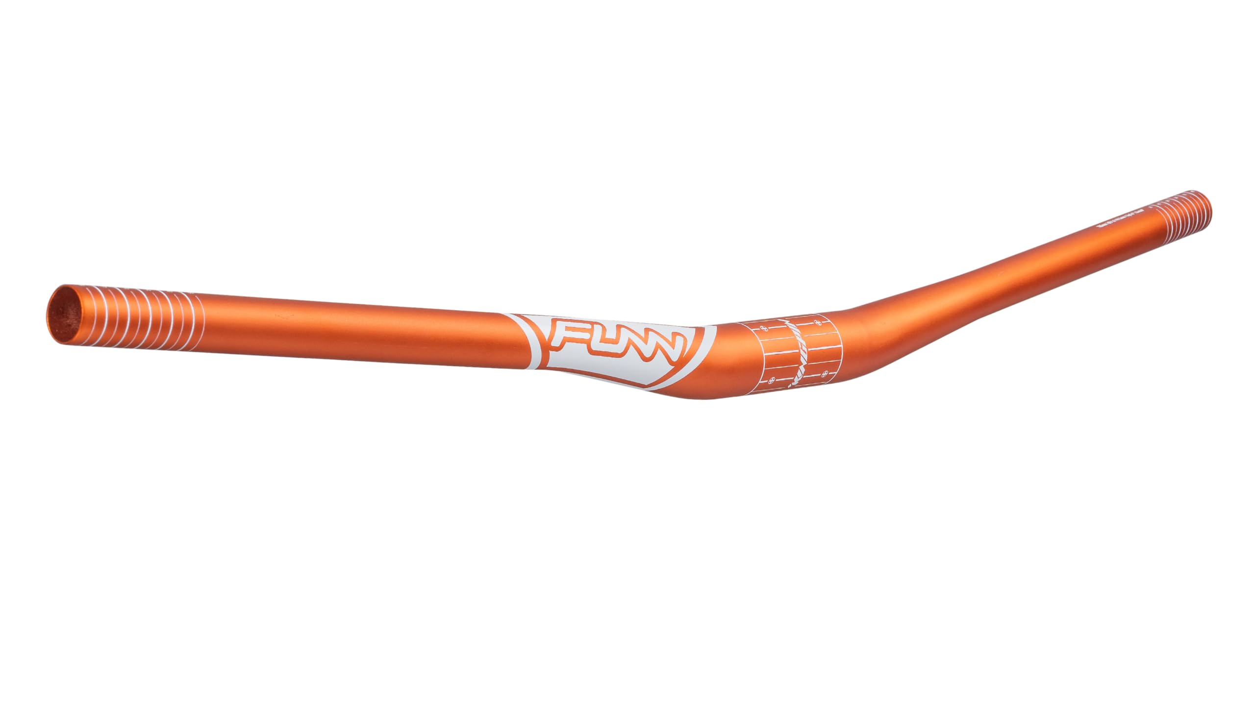 Funn Kingpin Mountain Bike Handlebar with Bar Clamp 31.8mm and Width 785mm, Tough and Lightweight Alloy Riser Handlebar for MTB, BMX and Road Bike, Rise 15mm MTB Handlebar (Orange) โ image 1