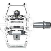 HT Components T2-SX Pedals - Dual Sided Clipless with Platform Aluminum | Silver
