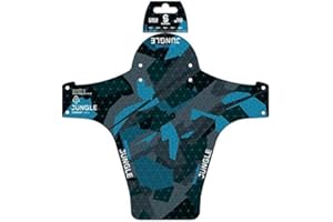 RideGuard PF1 - Front MTB Mudguard Mountain Bike Fender. Fits 24”, 26”, 27.5”, 29”, Plus Size and Fat Bikes. UK Made 100% Recycled Plastic Waste 100% Recyclable.