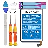 Motorola EY30 Battery, MAXBEAR [2300mAh] Li-Polymer Internal Battery EY30 SNN5945A Replacement for Motorola Moto X 2nd Gen XT-1085 XT-1096 with opening repair tool kit