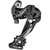 microSHIFT | XLE Rear Derailleur | 10 Speed | Long Cage | Black | MicroSHIFT XLE 10-Speed Long Cage Rear Derailleur - MTB, Black