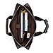 BOSTANTEN Leather Briefcase Handbag Messenger Business Bags for Men Brown
