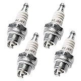 Champion Copper Plus Small Engine Spark Plug, Stk No. 863, Plug Type RCJ8Y, 1 Box of 4 Plugs