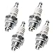 Champion Copper Plus Small Engine Spark Plug, Stk No. 863, Plug Type RCJ8Y, 1 Box of 4 Plugs
