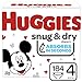 Huggies Snug & Dry Baby Diapers, Size 4, 184 Ct, One Month Supply primary