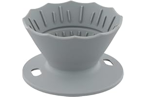 KoiLykke Collapsible Coffee Dripper, Portable 1-2 Cup Pour Over Coffee Maker, Silicone Reusable Filter Travel Camping, for St