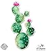 Watercolor Cute Blooming Cactus - 5