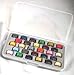 Bobbin BoxTidy Crafts Bobbin Organizer with 28 Bobbins Wound W/Assorted Color Quality Dacron 402 Thread Item 1464