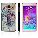 ABC(TM) Fashion Dream Catcher Campanula Hard Skin Case Cover For Samsung Galaxy Note 4