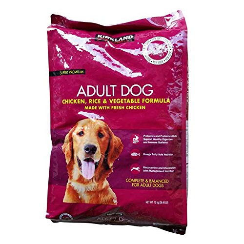 KIRKLAND(カークランド) SIGNATURE カークランド シグネチャー スーパープレミアムドッグフード 12kg チキン & ライス & ベジタブル & 12キログラム (x 1)商品画像