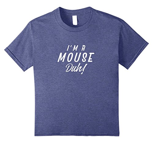 I'm A Mouse Duh Funny Halloween Costume Girls T-Shirt