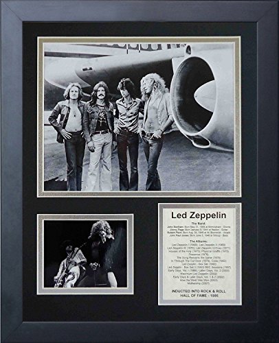 11x14 FRAMED LED ZEPPELIN ROBERT PLANT THE BAND ALBUM LIST LIVE 8X10 PHOTO
