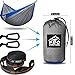 Double Camping Hammock - XL Hammocks, FREE Premium Straps & Carabiners - Lightweight + Compact Parachute Nylon - Backpacker Approved and Ready for Adventure! 400LB - 10.5ft x 6.5ft