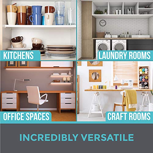 HOME GENIE Original Drawer and Shelf Liner, Non Adhesive Roll, 17.5