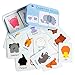 Baby Infant 32pcs Flash Card Jigsaw cognition Puzzle Shape Matching Puzzle Cognitive Learning Early Education Card Learning Toys in a Box - Animal