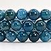 Natural Apatite Rock Crystal Gemstone 8mm Round Beads Stretch Bracelet 7 Inch Unisex