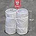 Benefitusa 4 Pcsoutdoor Canopy Tent Weight Sand Bag Anchor Kit, white