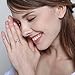 Yellow & White Gold Plated 925 Sterling Silver Princess Crown Rings - Top Tiara Ring Gift（yellow-gold-plated-silver，8）