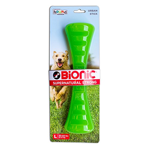 Bionic by Outward Hound Urban Stick Durable Dog Chew Toy, Tough Dog Toy