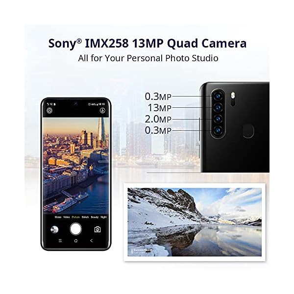 Mobile-PhoneBlackview-A80-Plus-Smartphone-Android-10-Phone-Dual-SIM-Free-Phones-with-4680mAh-Big-Battery649-inches-Waterdrop-Full-Screen4GB-RAM64G-ROMQuad-Rear-CameraFingerprintFace-ID-Black 4G Mobile Phone, Blackview A80 Plus Smartphone SIM Free Android 10 Phone with 4680mAh Big Battery, 4GB RAM+64GB ROM…