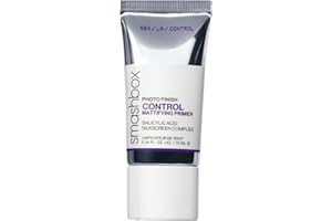 Smashbox Photo Finish Control Mattifying Makeup Primer | Pore-Minimizing, Oil-Controlling Primer that helps Reduce Shine | Silkscreen Complex, Witch Hazel, Salicylic Acid + Zinc