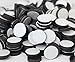 Adhesive Magnetic Discs - Round Magnetic Discs with Adhesive Backing - Magnetic Adhesive Dots Great for Crafts! Magnetic Discs are Great to use at Home, Office, School & More!(1/2 inch, 100 Pieces)