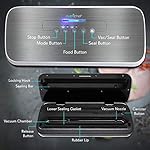 Vacuum-Sealer-By-NutriChef-Automatic-Vacuum-Air-Sealing-System-For-Food-Preservation-w-Starter-Kit-Compact-Design-Lab-Tested-Dry-Moist-Food-Modes-Led-Indicator-Lights-Silver