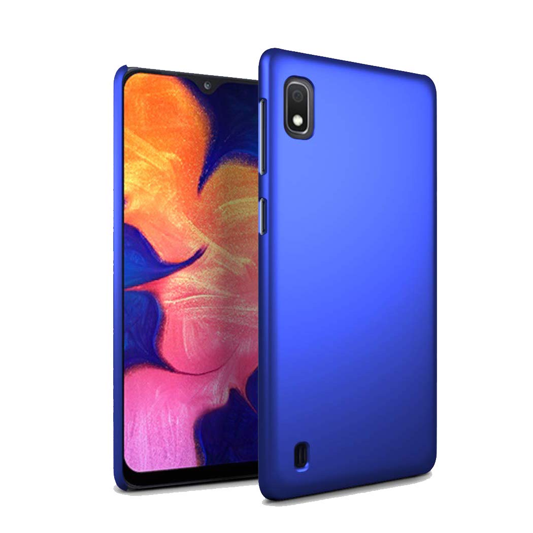 Samsung Galaxy A10 Case - Galaxy A10 Ultra Slim Thin Armour Hard Case - Matte Rubberized Cover For Samsung Galaxy A10 (Blue)