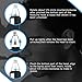 HLYOON Nose Hair Trimmer 3 in 1 Electric Nose Trimmer Beard Facial Eyebrow Clipper Waterproof Stainless Steel Blades with LED Light,Wet/Dry Use Trimming Tool for Man Women