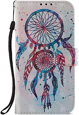 Aiyze Sony Xperia XA2 Ultra Case, Leather Wallet Folio Flip Heavy Duty Full Body Protective Phone Cover Fit Credit Card Slot Magnetic Closure Kickstand Accessories Dream Catchers
