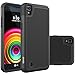 LG X Power Case, OEAGO LG X Power Case [Shockproof] [Impact Protection] Hybrid Dual Layer Defender Protective Case Cover for LG X Power (2016 Release) - Black
