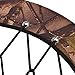 Giantex Folding Bunjo Bungee Chair, Outdoor Camping Gaming Hiking Chair, Perfect for Garden Patio, Web Chair Portable, Steel Bungee Dish Chairs for Adults Kids, Camouflage
