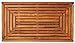 Bare Decor Giza Shower, Spa, Door Mat in Solid Teak Wood and Oiled Finish 35.5" x 19.75" primary