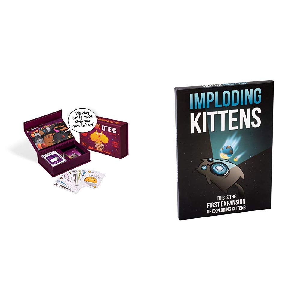 Exploding Kittens Card Game Party Pack for Up to 10 Players FamilyFriendly Party Games