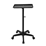 YUNLAIGOTOP Rolling Salon Tray, Tattoo Tray