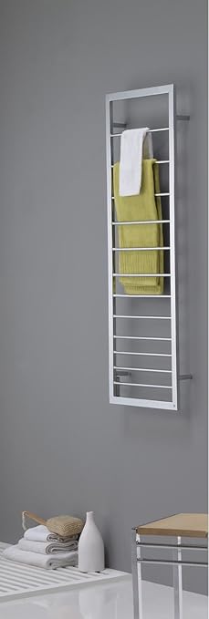 Oxil - Toallero eléctrico, Metal Cromado, Metal, Color Cromo ...