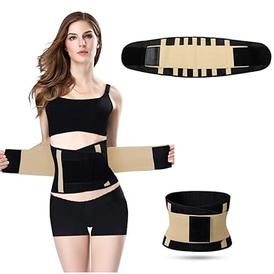 Jueachy Taillen-Trainer-Gürtel für Frauen, atmungsaktiver Schweißgürtel Taille Cincher Trimmer Body Shaper Gürtel Fat Burn Be