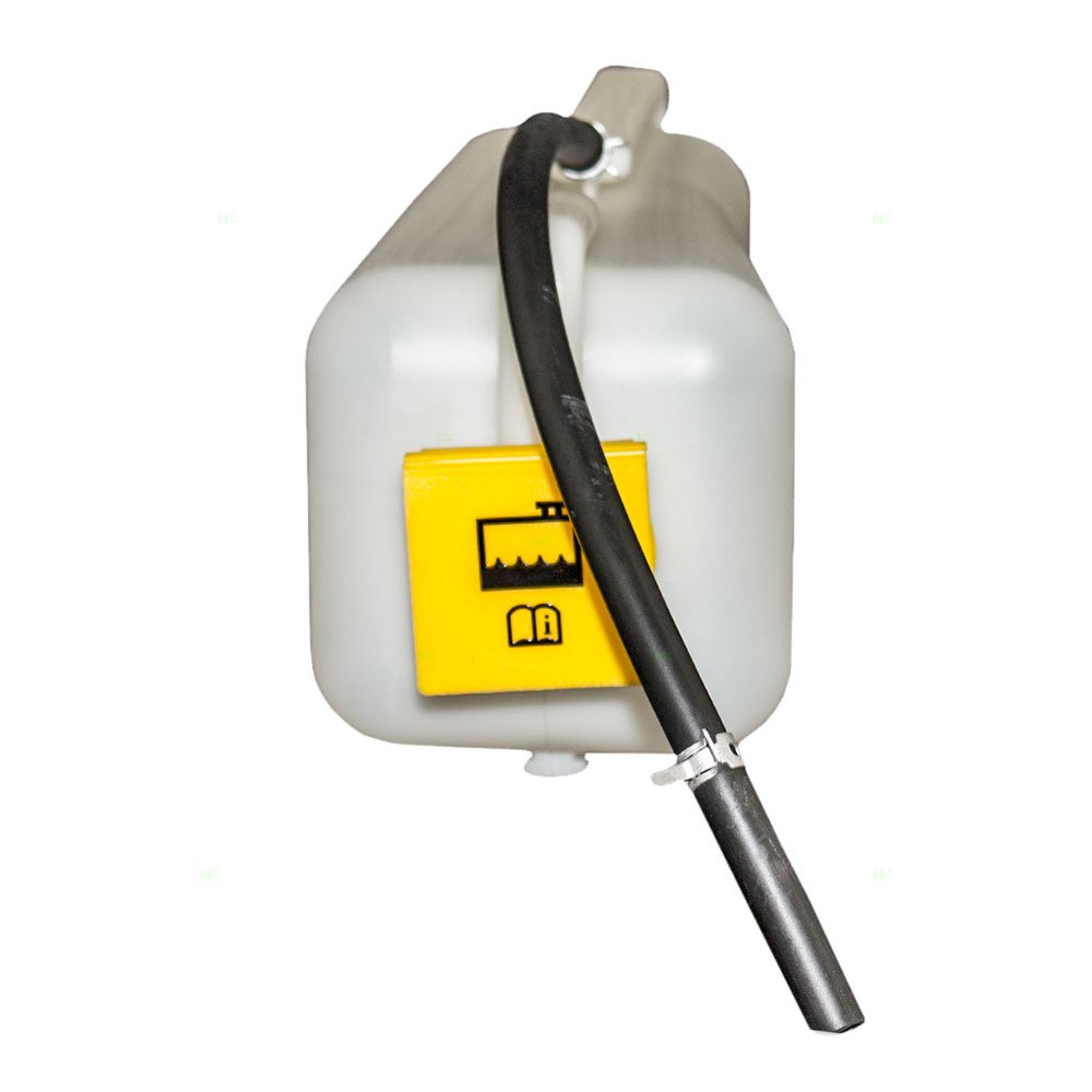 Coolant Overflow Recovery Tank Bottle Expansion Reservoir w/Cap & Hose Replacement for 9706