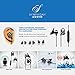 Premium Running Wireless Headphones in Ear with Microphone and Volume Control - Sweat Proof