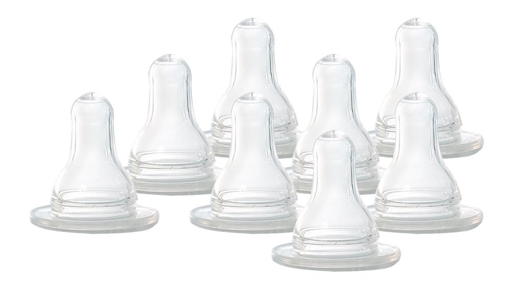 Photo 1 of Evenflo Classic Nipples, Slow Flow 0-3 months 4 ea (Pack of 2)
