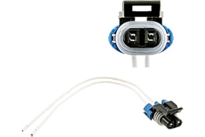 GROBARPART Engine Oil Level Sensor Connector Wire Plug Pigtail Wiring harness Compatible with CHEVY AVALANCHE EXPRESS SILVERADO SUBURBAN 1500 2500 3500 C1500 C2500 C3500 MALIBU TRAILBLAZER SSR TAHOE LUMINA 95-09