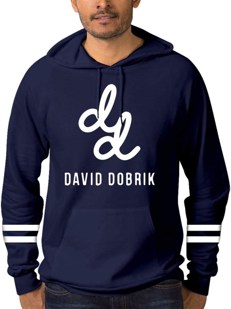 ZALOA David Dobrik,Funny Sports Mens Hooded Jacket Hoodies Pocket Navy S