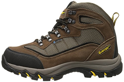 Hi-Tec Men's Skamania Mid Waterproof Hiking Boot, Brown/Gold,7 M US - Thumbnail 5