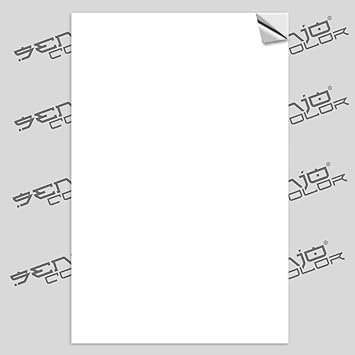 Senjo Schablonenfolie selbstklebend Weiss 120µ 10 Bogen A4