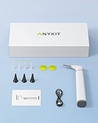 Anykit Wireless Otoscope Ear Camera with Dual