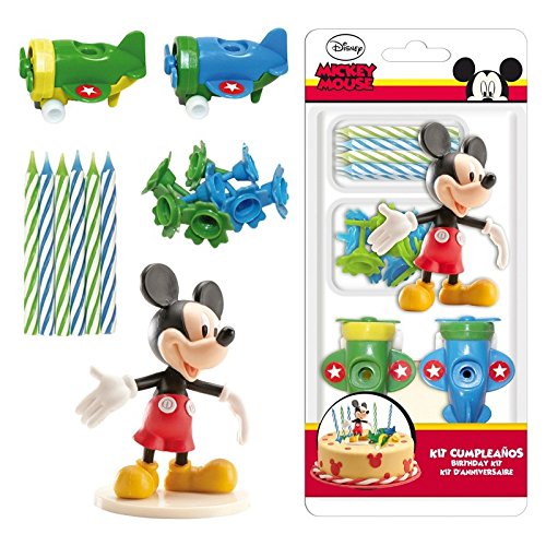 Generique Kit De Decoration Disney Mickey Mouse Pour Gateau Danniversaire Patisserie 1 Accessoires De Decoration De Gateau Fournitures De Loisirs Creatifs