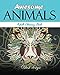 Awesome Animals: Adult Coloring Book (Great New Christmas Gift Idea 2019 - 2020, Stress Relieving Creative Fun Drawings For Grownups & Teens to Reduce Anxiety & Relax) by