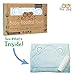Hooded Baby Towel and Washcloth LUXURY DUAL COMBO SET | Extra Soft 600 GSM 100% Bamboo for Infant, Toddler, Newborn and Kids Great for Boys and Girls at Bath Time | Superior to Organic Terry Cotton