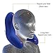 Car Travel Pillow Head Chin and Neck Support Pillow Rest, Mudder Memory Foam Neck Pillow for Car Comfort Claw-style with Machine Washable Cover (Blue)