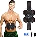 Abs Stimulator Muscle Toner Trainer EMS Abdominal Trainer Ultimate Ab Stimulator for Work Out Abs Power Fitness Abs Training Gear Flex Belt Workout Equipment Portable (red)